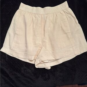 American Eagle Outfitters High Waist Tan Shorts